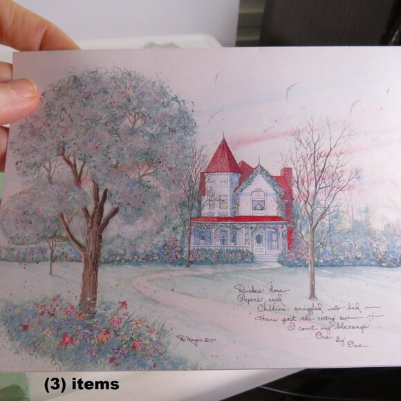 D. Morgan House themed Boxed Stationary Set (incomplete) - Picture 5 of 16
